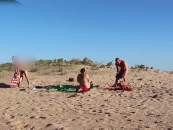 My Husband Looks for Cocks to Fuck Me on the Beach. We Are Carol and Alberto, Wanna Join Us?