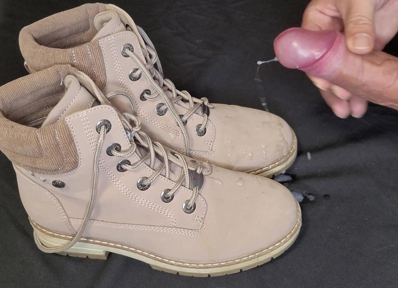 Big Cum Load On Best Friends Shoes