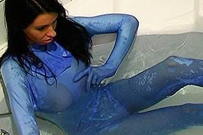 Silvia in Fullbody Catsuit