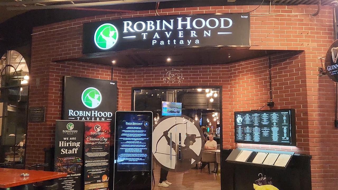 Robinhood Tavern In Pattaya Thailand