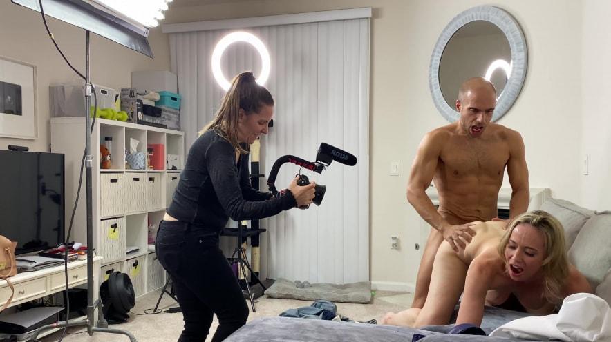 Behind the Scenes: Lilly James