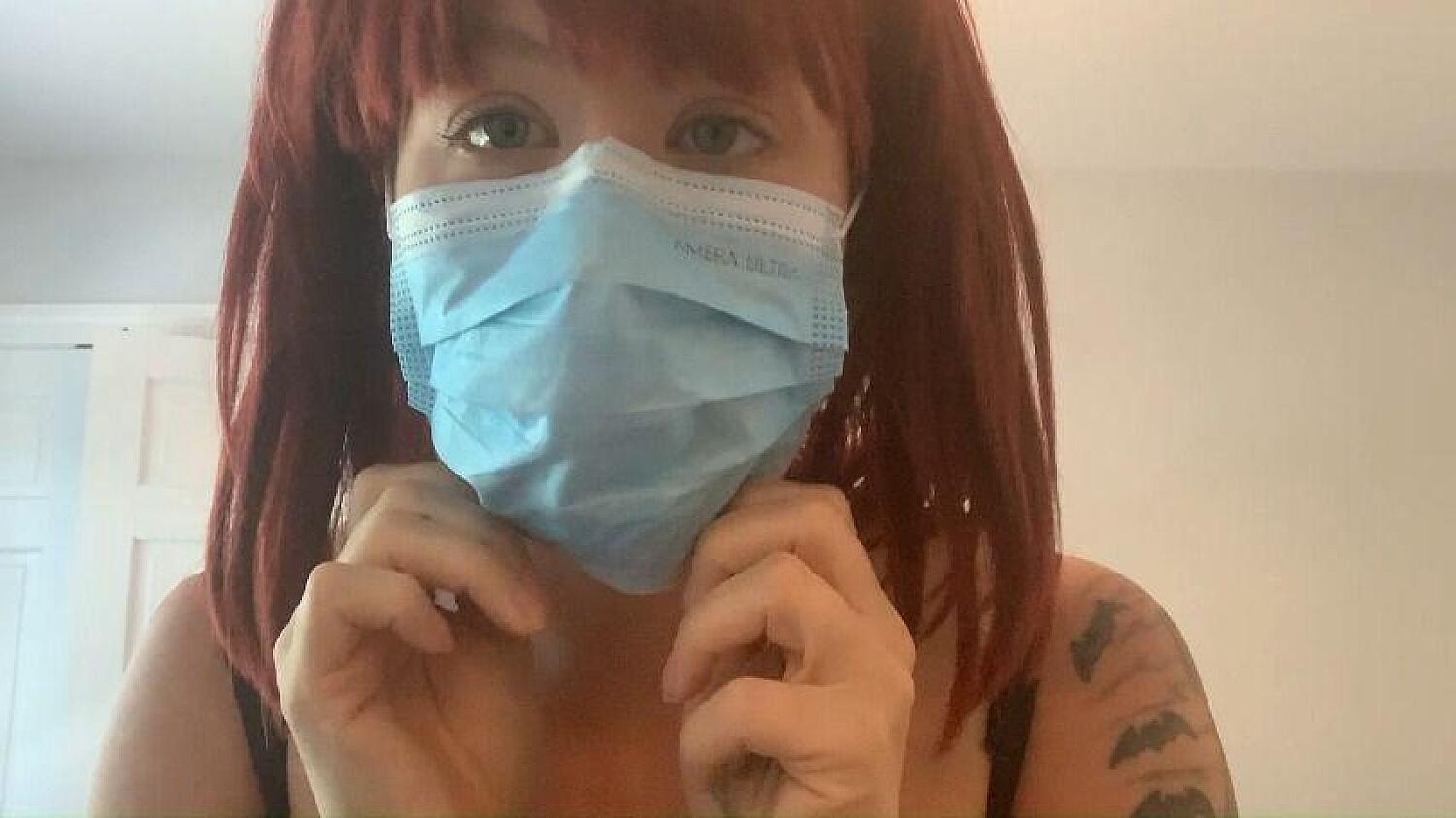 Surgical Mask Fetish-Try On And Layering