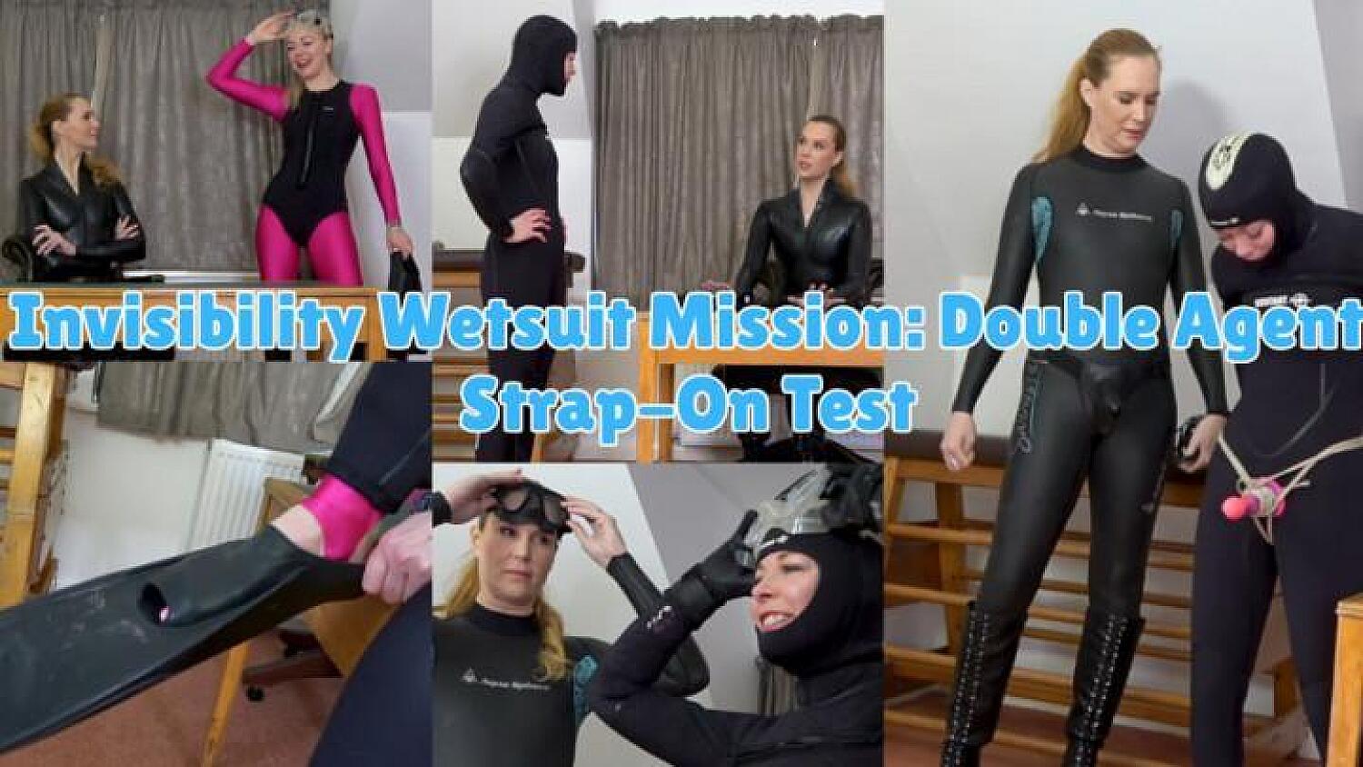 Invisibility Wetsuit Mission: Double Agent Strap-On Test Wit
