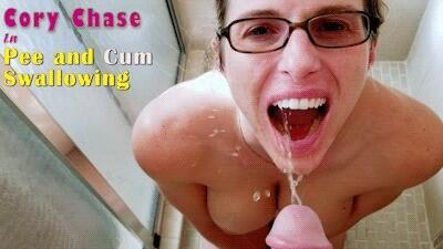 Cory Chase In Pee And Cum Swallowing (HD.Mp4)