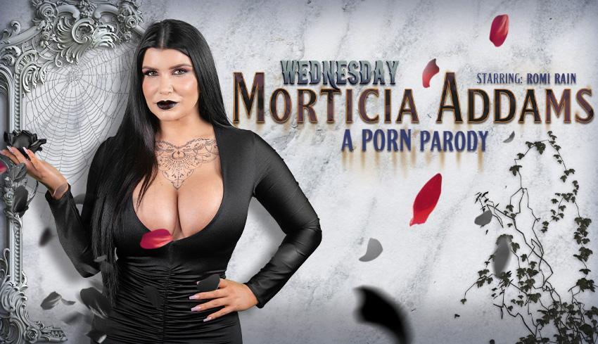 Wednesday: Morticia Addams (a Porn Parody)