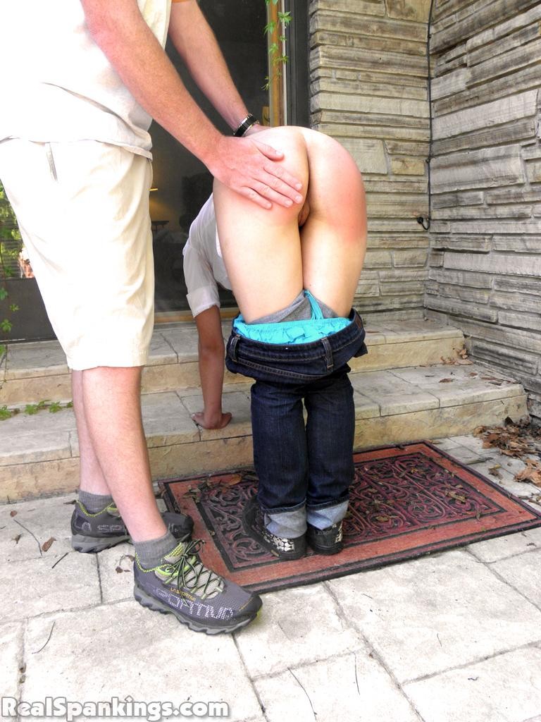 Harlan Punished Outside