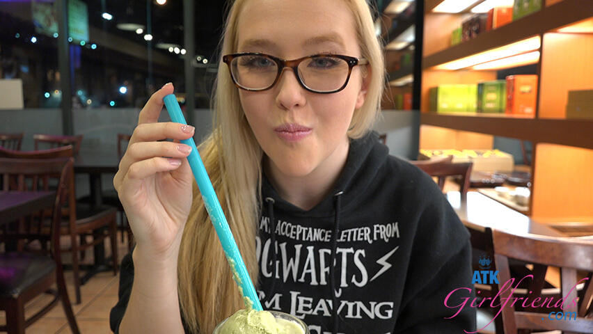 A Nerdy Girl Is Putty in Your Hands As When You Start to Eat Her Out