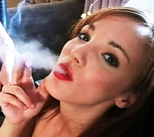 Lipstick Lesbos Jaqueline and Charlie Smoke and Flirt