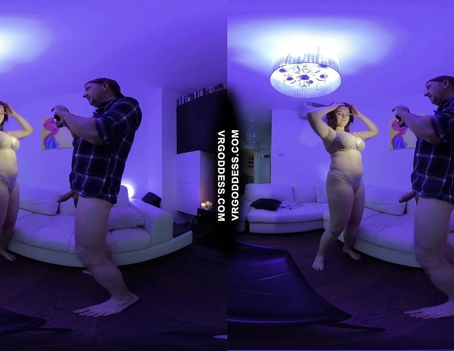 Big Boob Vanessa Klein Virtual Blowjob Sucking Dick She Finishes Me Off on Her Tits