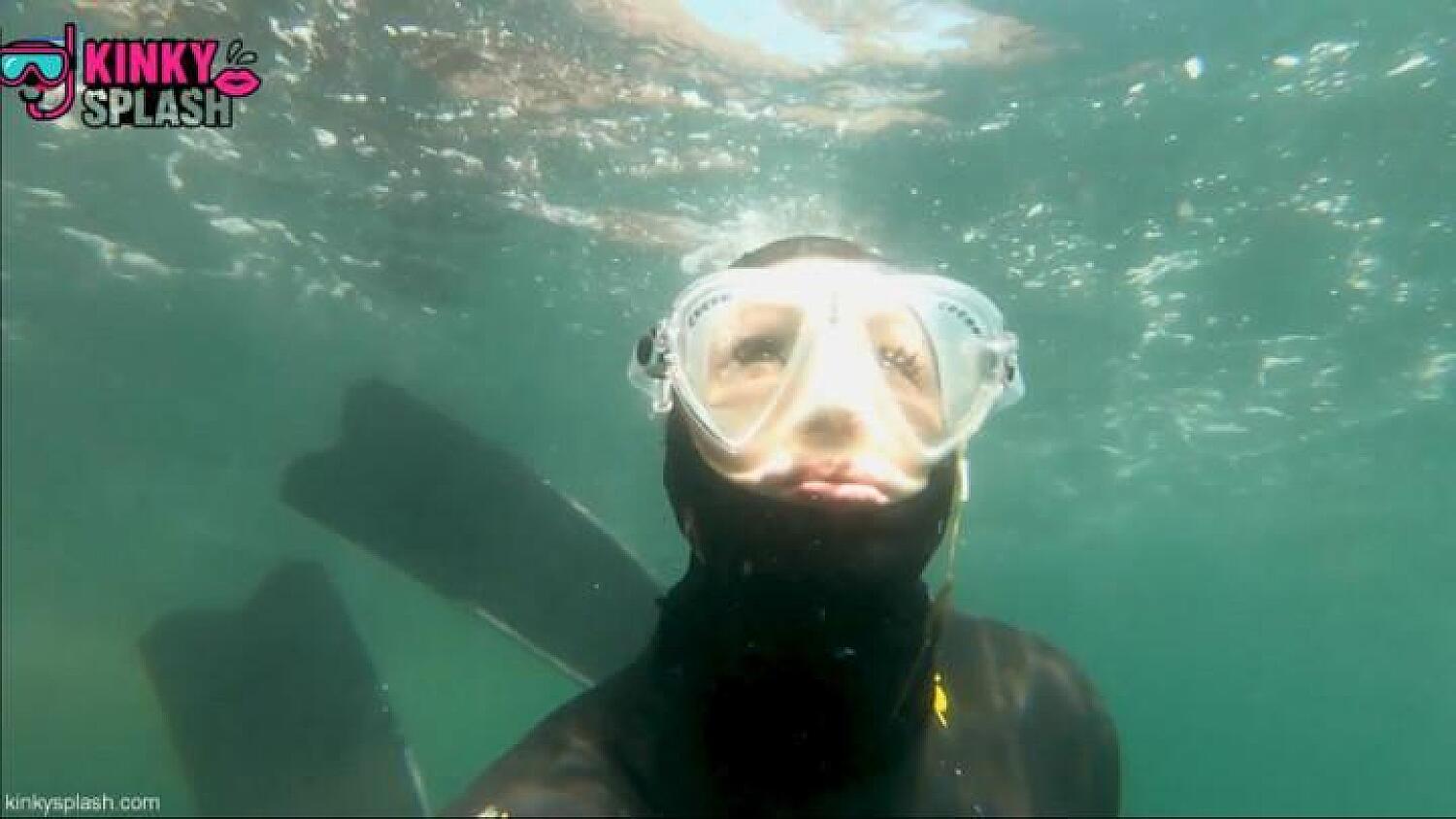 Freediving Fetish Fantasy Fins Gasps & Underwater Control