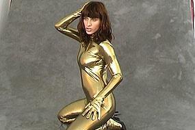 Golden Glamour Spandex