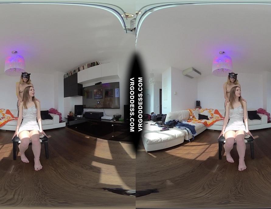 Sexy Stripteasing Teens Miss Pussycat Seducing Amelia Miller Toying Rfo