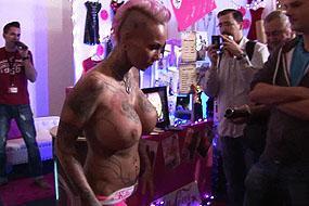 Stage Fucking With Blonde