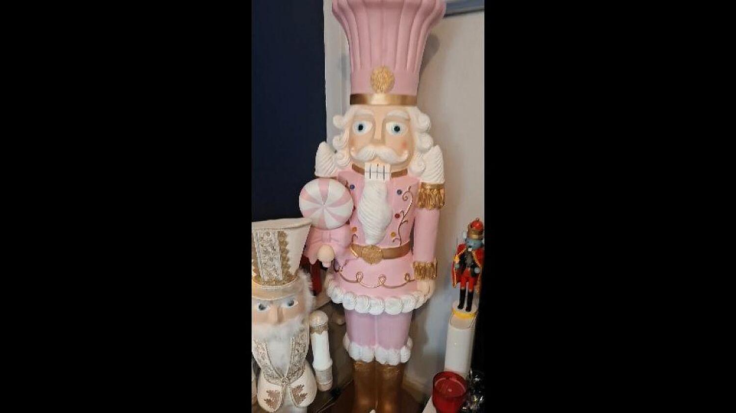 Having A Coffee And Showing Off My Christmas Tree