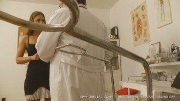 Tiny Blonde Teen On Doctor Hidden Cam