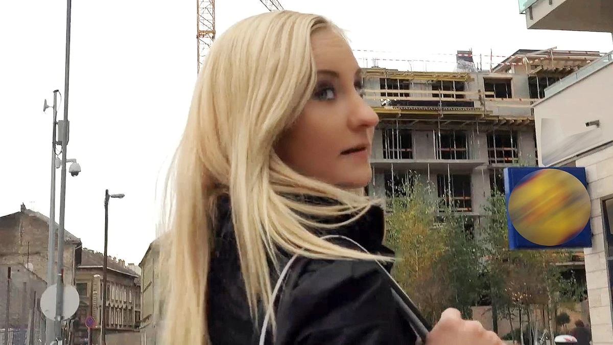 Blonde Fucked Through Pantyhose