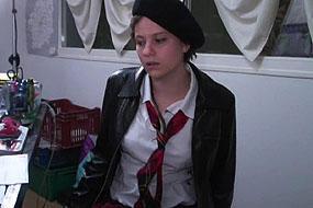 French Gal Gets Dicks