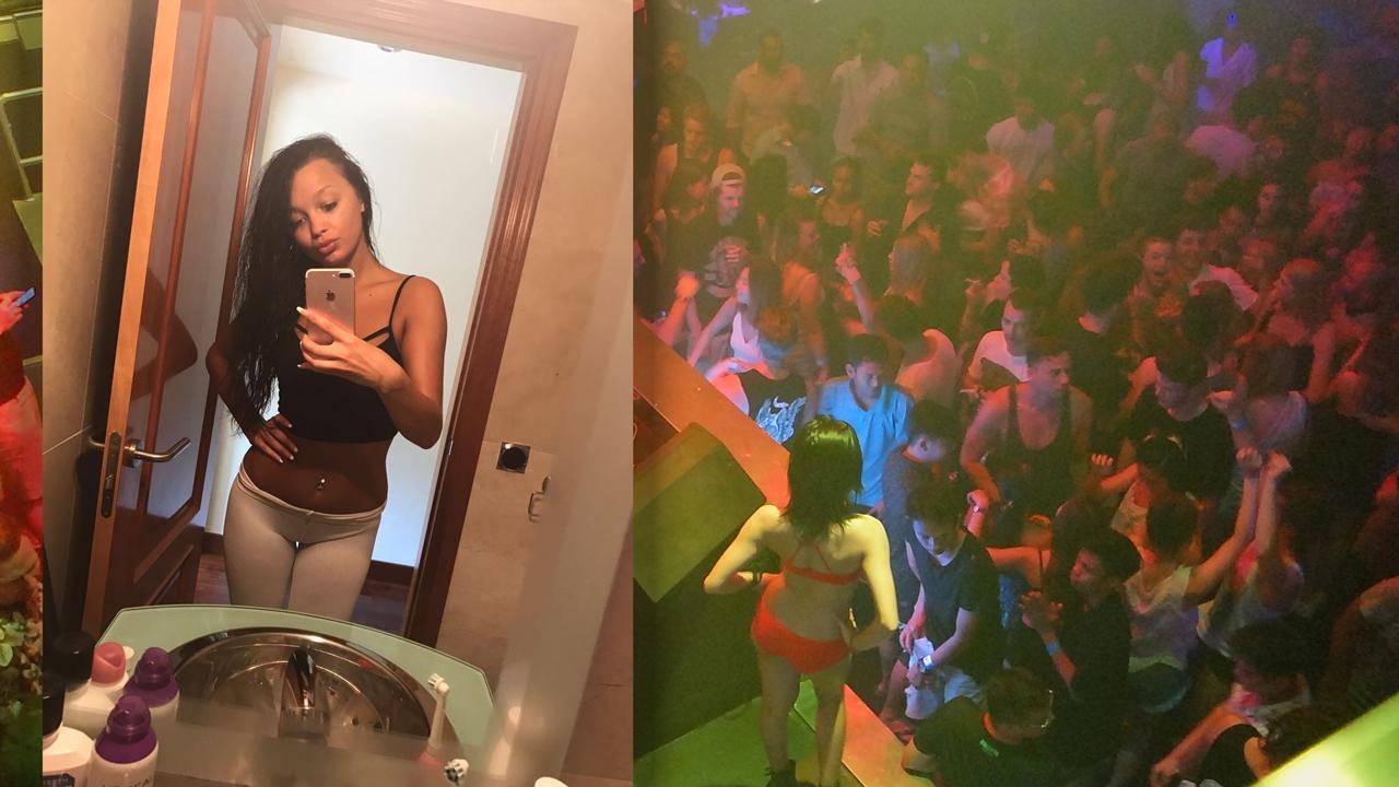 European Model's Pics And Disco Visit