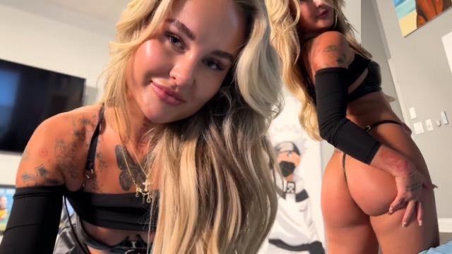 Tatted Blonde Babe From London Gets Fucked - Ali Roses | POV Amateur | Cowgirl