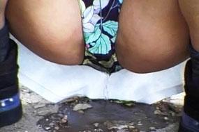 Piss Pants in Forest
