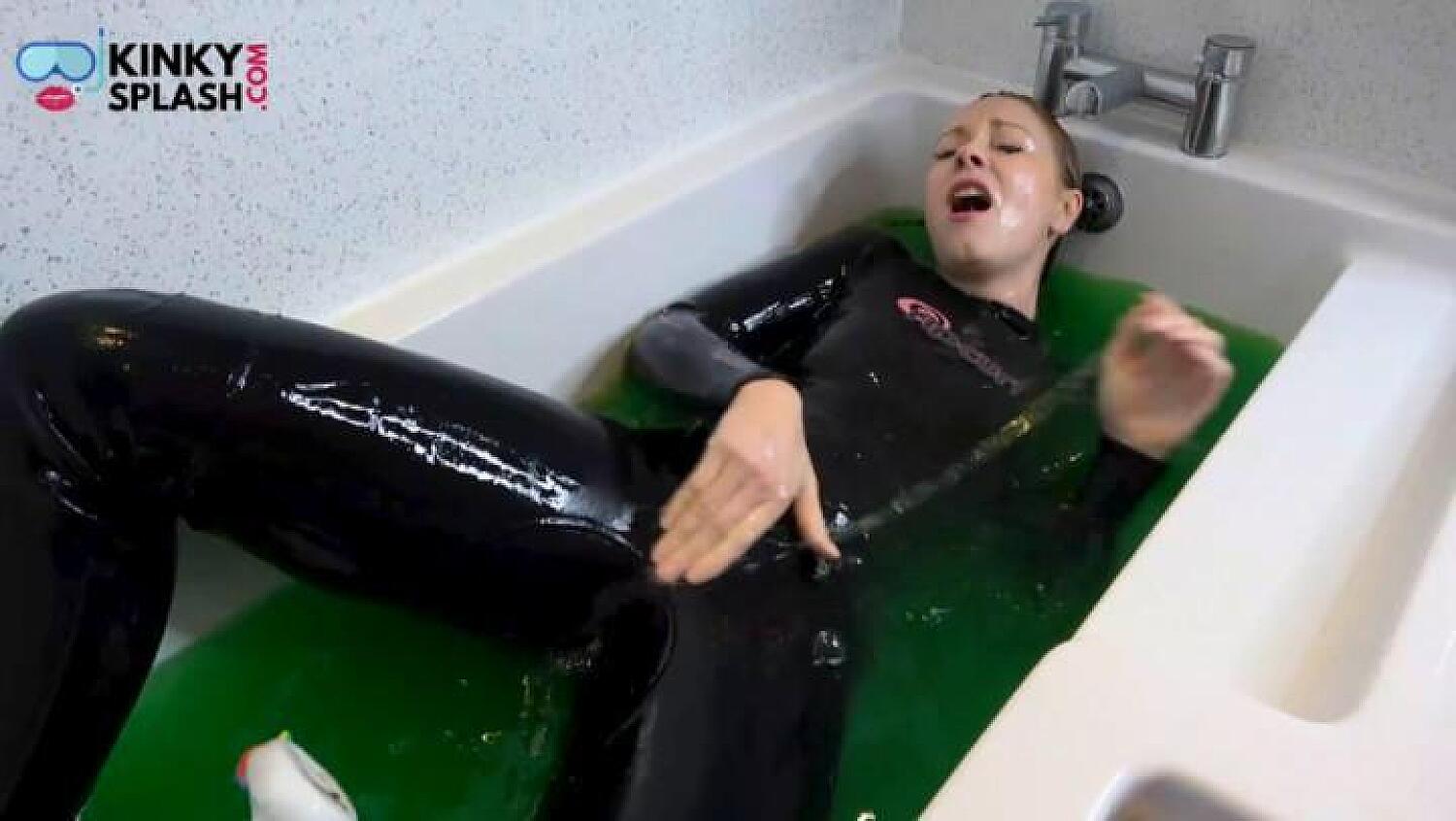 Slime Bath Wetsuit Wank