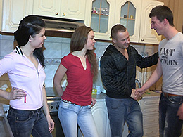 Four-Way with Ex and His New GF