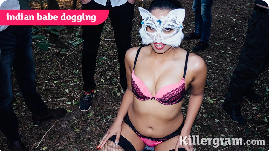 Indian Babe Dogging