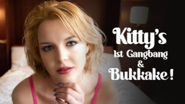 Kittys 1 St Gangbang & Bukkake