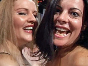 Leanne and Zoe's Gangbang Orgy #1