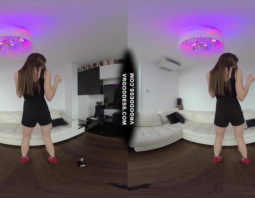 Champagne Striptease Big Boob Rebeka Ruby Fucks the Bottle Dirty Director Clit Rubbing