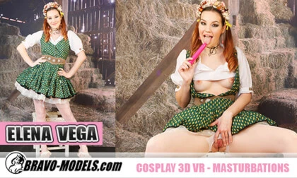 Cute Amanda Hill Dresses Up and Cums