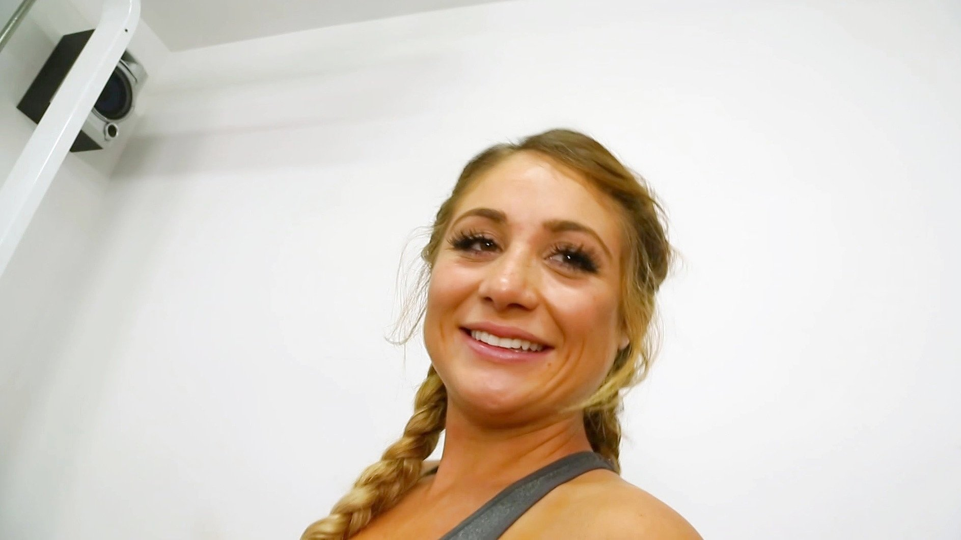 Cute Blonde Chloe Lane Slobbers Your Cock All the Way Down!