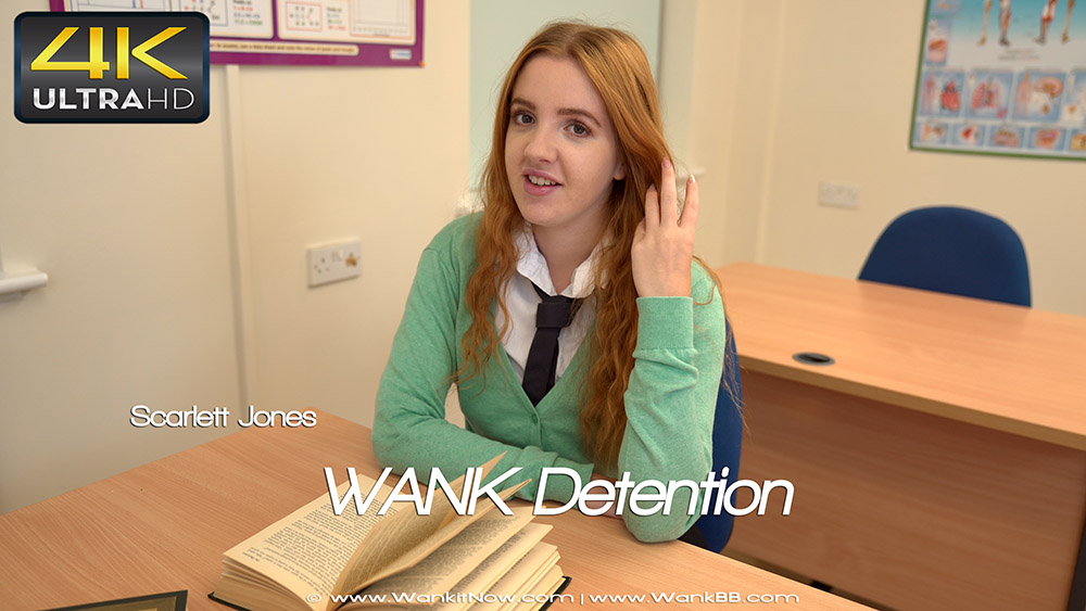 Scarlett Jones Wank Detention