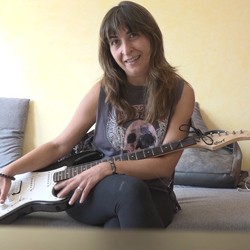 Hello! I'm Carla, Your Most Slutty Guitar Teacher, Hehehe. My 18-Year-Old Student Shows Off His Big Dick... Let's See!