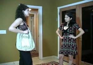Evie Delatosso, Sativa Verte - Lesbian