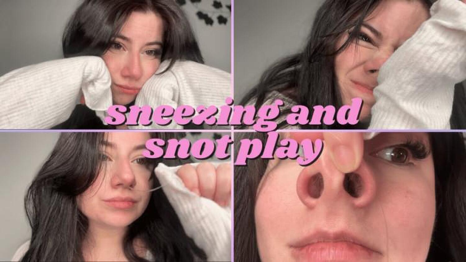 Sneezing & Snot Play
