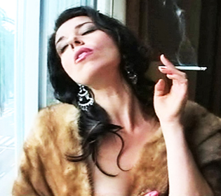 Smoking Fetish Model Anastasia Is Ready to Smoke and Dildo Herself