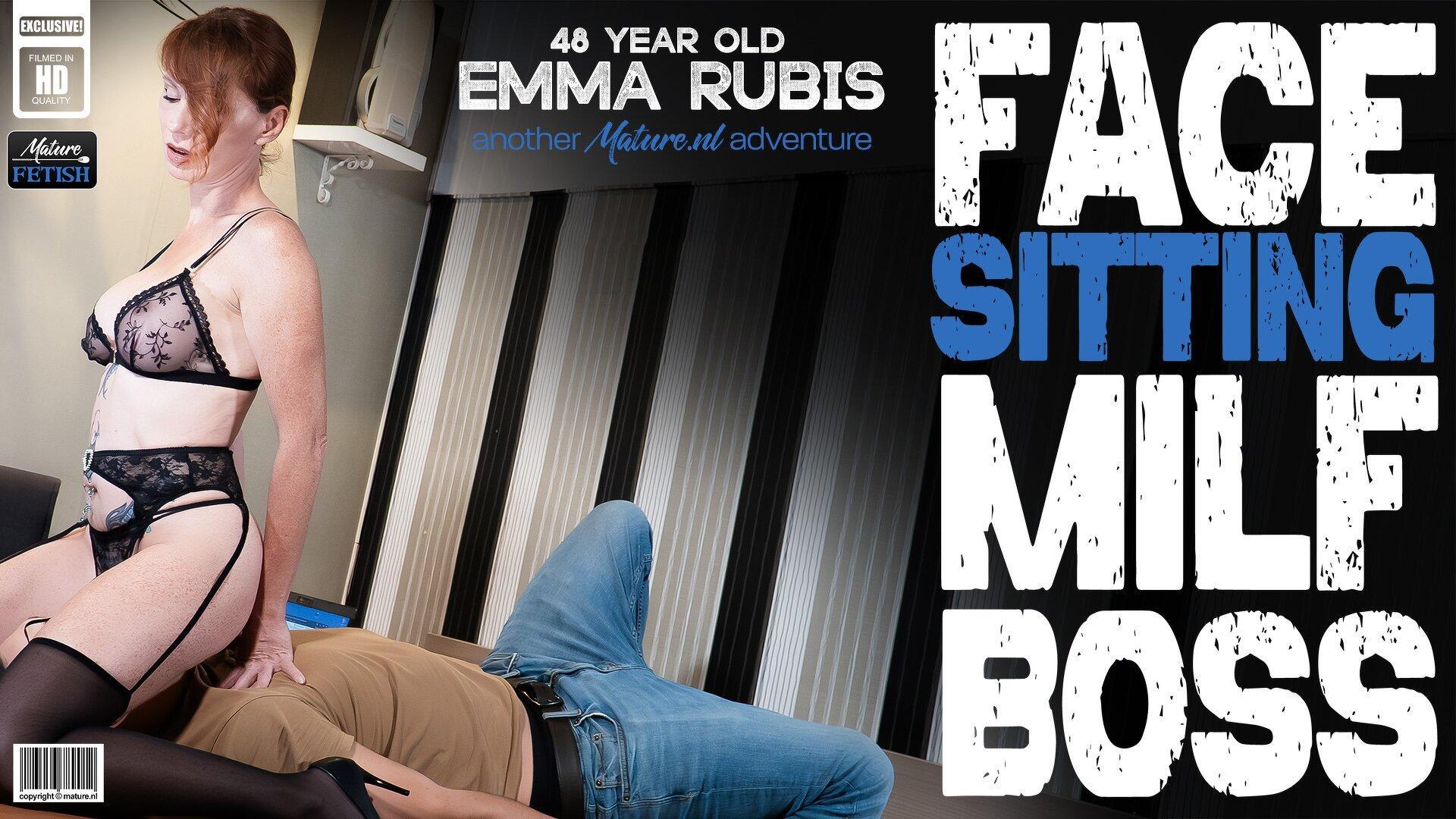 Emma Rubis Is My MILF Boss Who Is Into Facesitting And I Love To Be The Subject Of Her Fetish