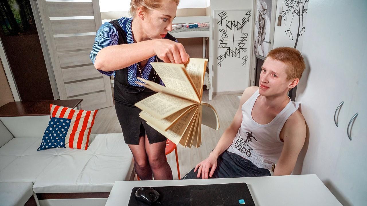 How My Brother Fucked a Tutor, Pretending to Be Dead!