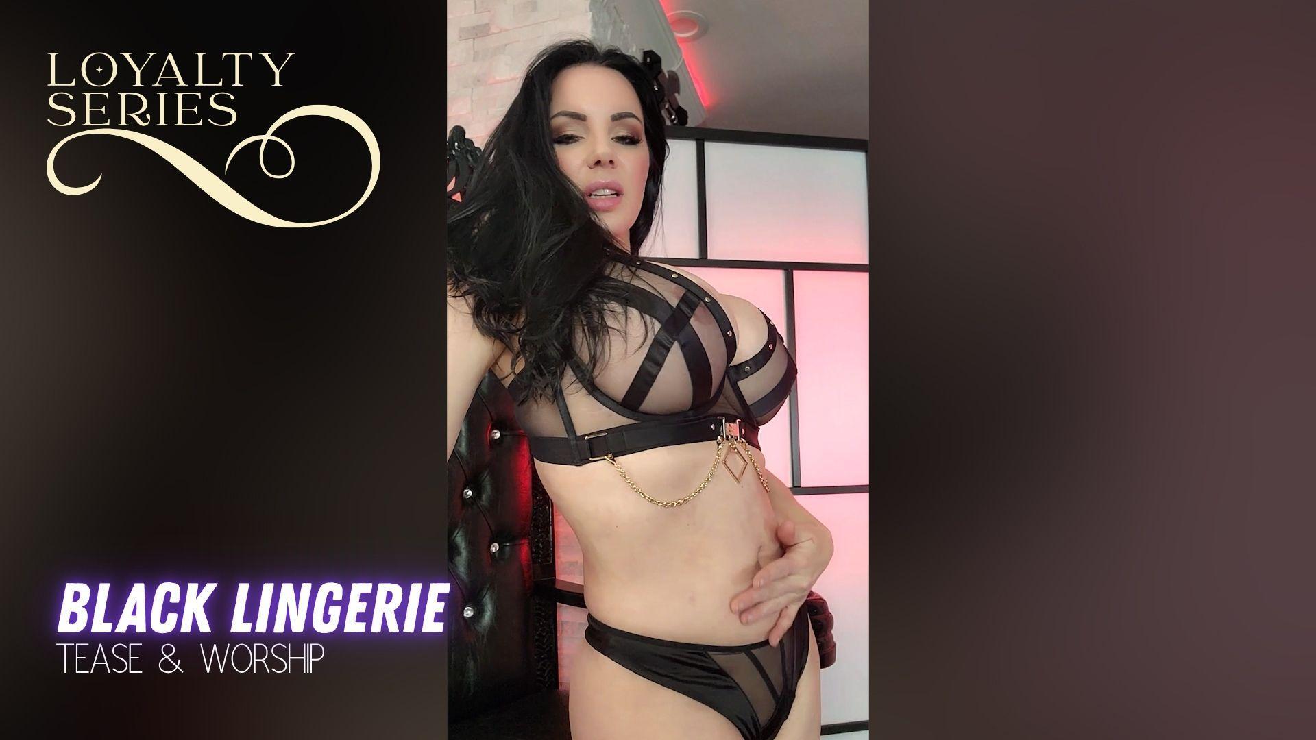 Black Lingerie - Tease And Worship