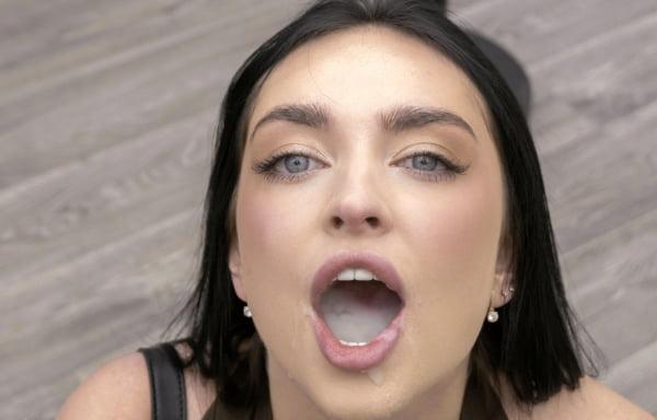 Adelina Jameson #1 - Bukkake - Behind The Scenes - Goodbye