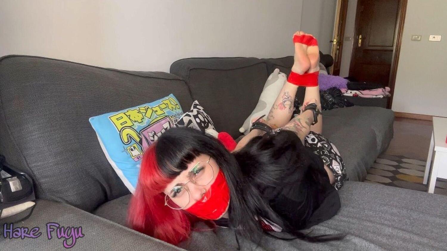 Gothgirl Bound And Gagged