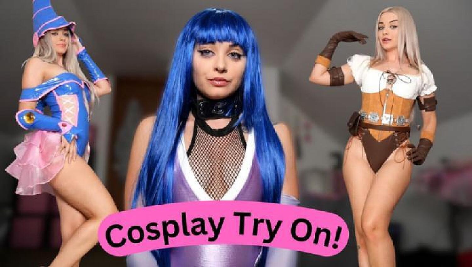 Trying On Sexy Cosplays
