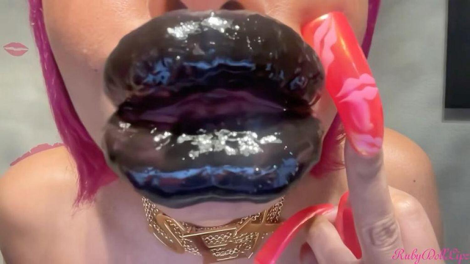 POV Fetish Black Kisses