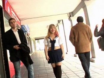 18 Years Old Japanese Gal, Manga Doll and Spanish Student. Mitsuki Makes Her Porn Debut