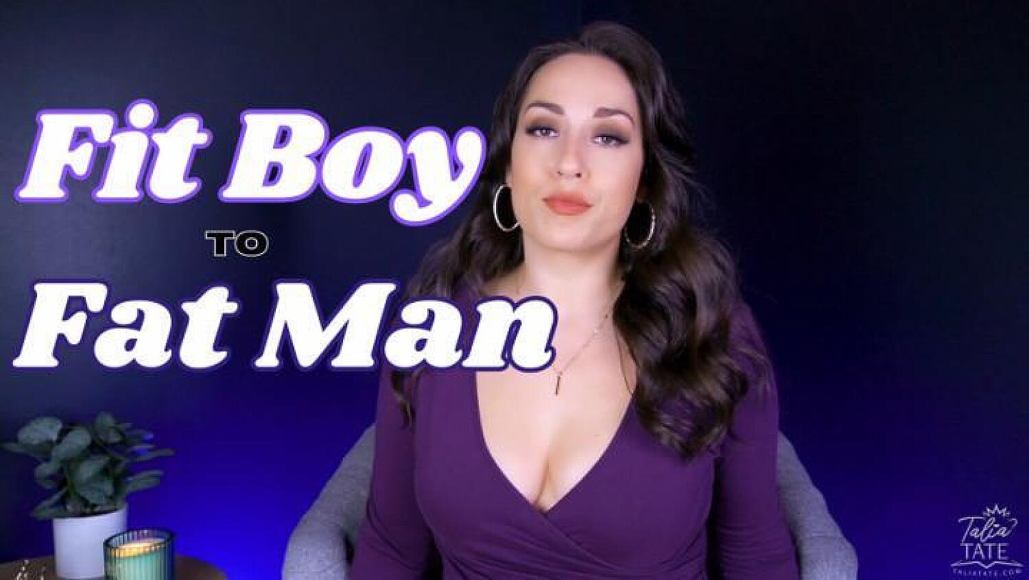 Fit Boy To Fat Man Feeder Encouragement And Fat Admiration