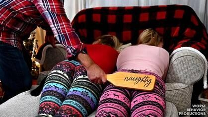 Concerned Neighbor - Sore Bottoms for Two Deserving Girls