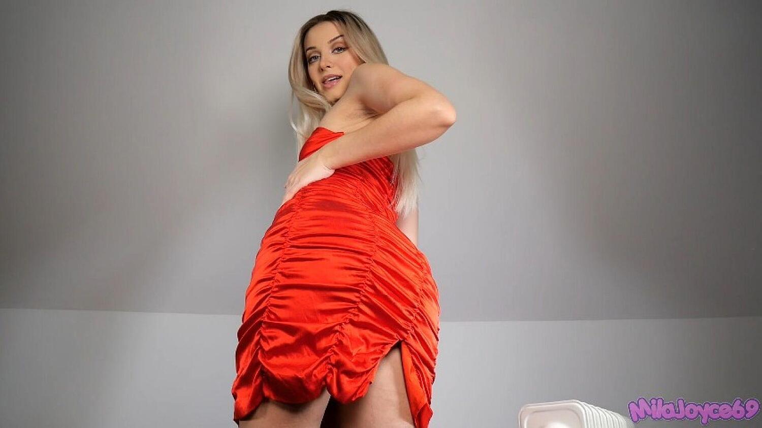 Trying On Dresses With Step-Mom