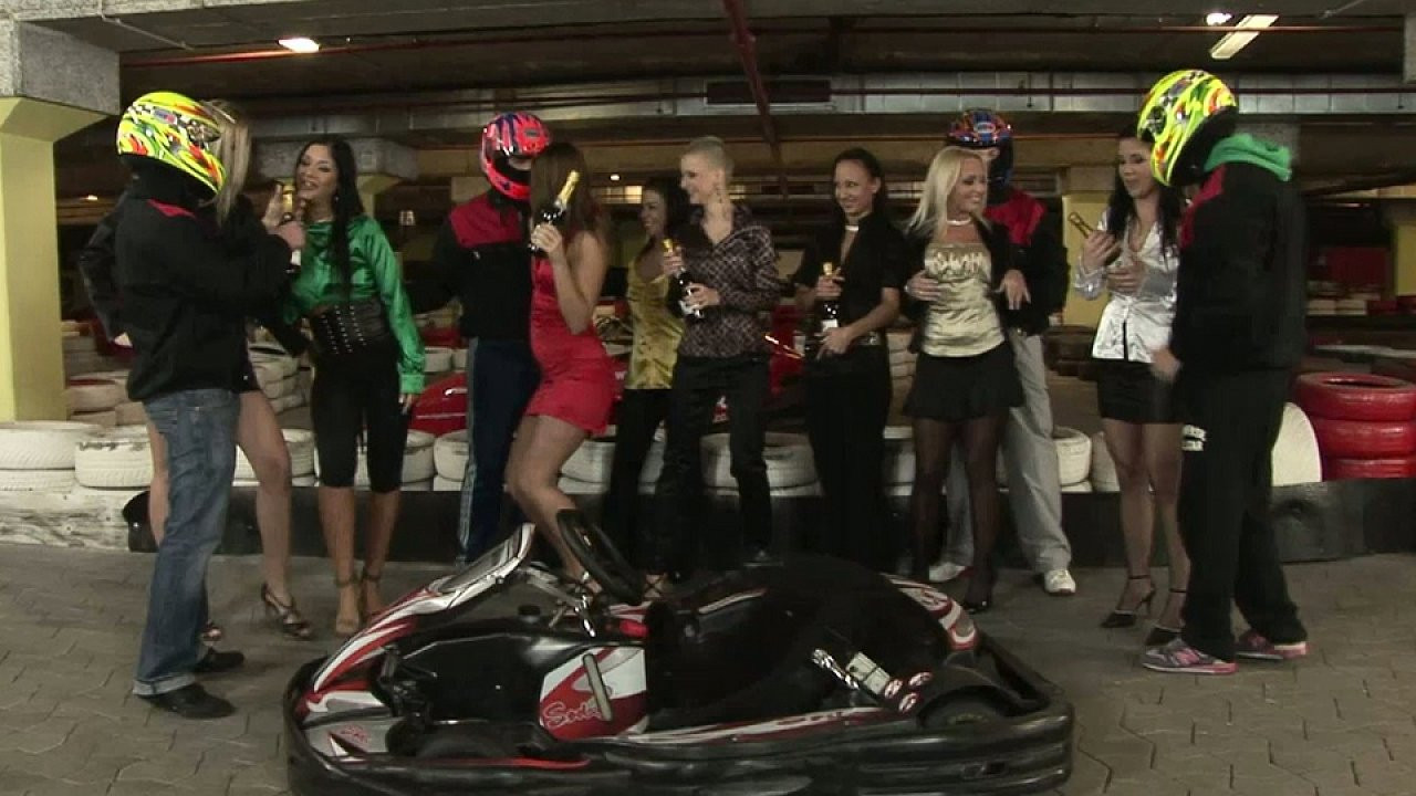Cindy White Is A Go-kart Slut
