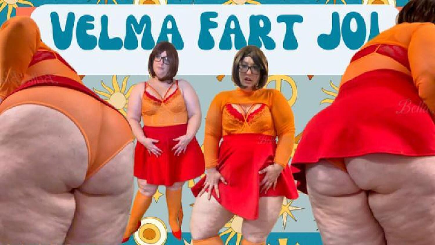 Velvet Velma's Fart-Powered JOI